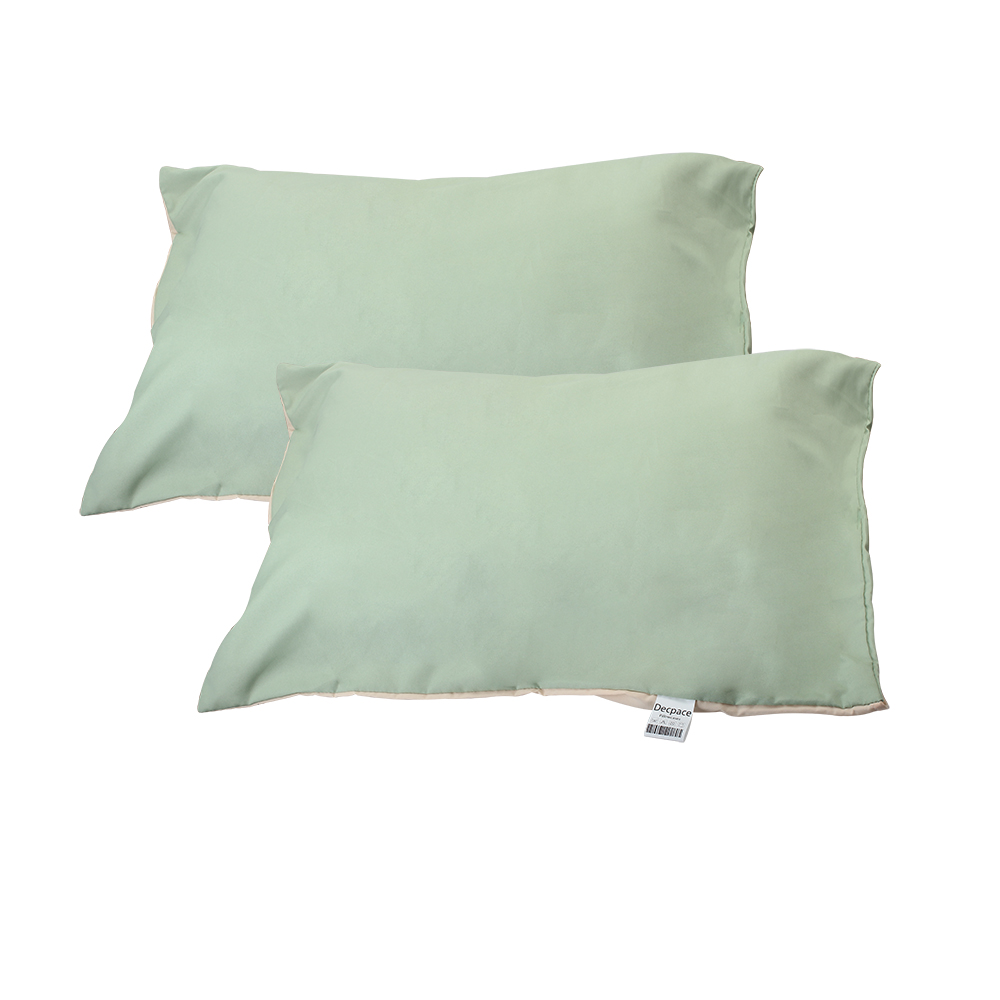 Decpace Pillow case, washed cotton, polyester, sofa/bed specific pillowcase, silk smooth fabric, skin friendly pillowcase (20 "* 30")