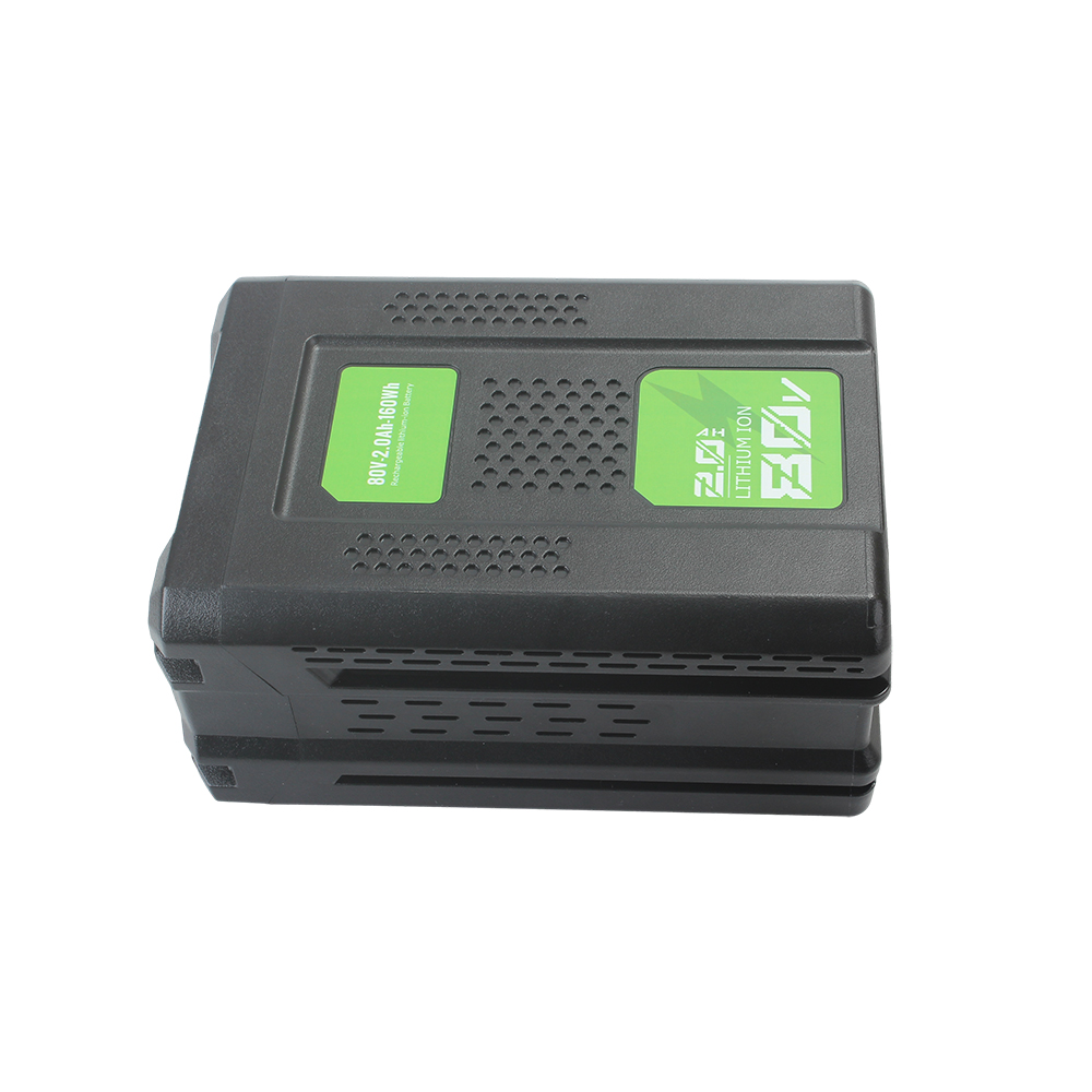 Tqh Electric Battery, 80V-2.0Ah-160Wh Rechargeable Li-Ion Battery With LED Indicator Cordless Power Tool Battery Compatible Battery For Kobalt