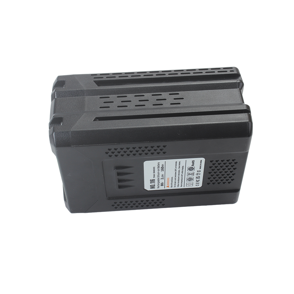 Tqh Electric Battery, 80V-2.0Ah-160Wh Rechargeable Li-Ion Battery With LED Indicator Cordless Power Tool Battery Compatible Battery For Kobalt