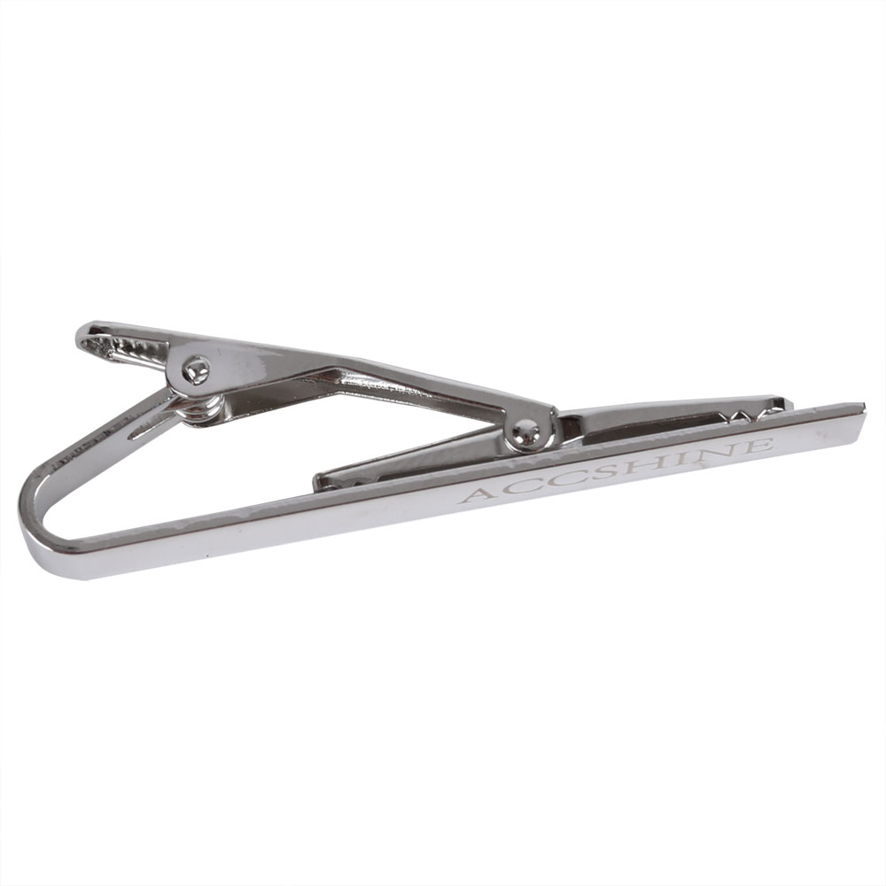 ACCSHINE Tie clips,Luxury Mens Stainless Slim Tie Pin Clip Clasp Bar office Christmas
