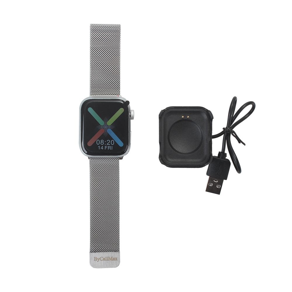 ByCallMax Smart watch with magnetic suction strap, sports mode, fitness activity tracker, timer for measuring heart rate