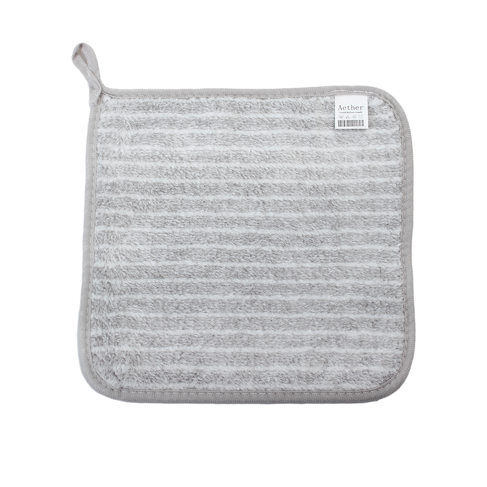 Aether Textile kitchen towels, dishwashing cloths do not shed hair, Super Absorbent Coral Velvet Microfiber Cleaning Cloths Set of 2,Stylish and Functional, A Great Gift for Any Home