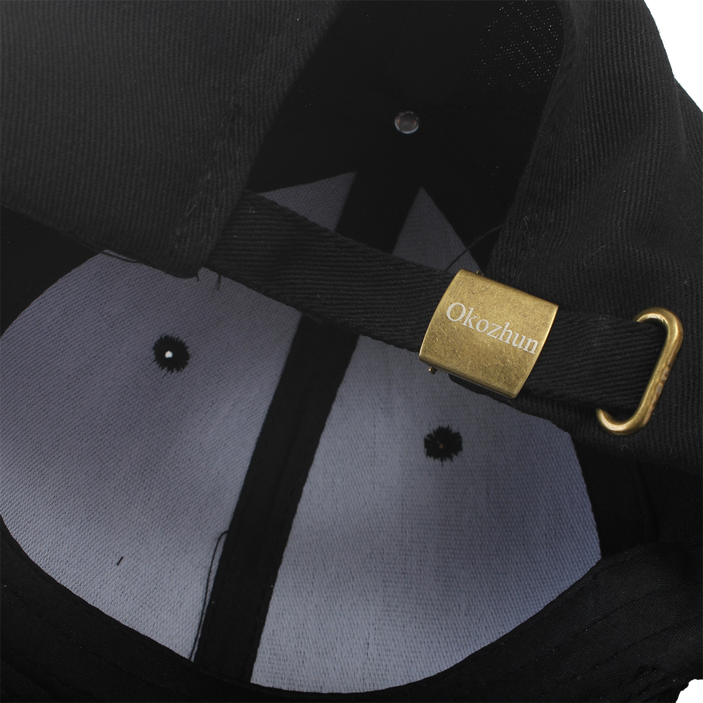 Okozhun Hat black men's and women's outdoor sunshade hat, baseball cap adjustable