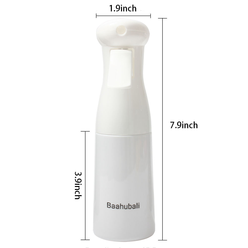 Baahubali Empty spray bottles,200ML Hairdressing Fine Mist Water Spray Bottle Sprayer(2 pack)