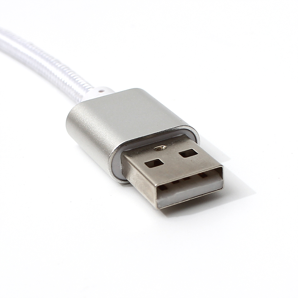 HYXing USB cables,5 Pack 8-INCH USB Data Cable Quick Charger.