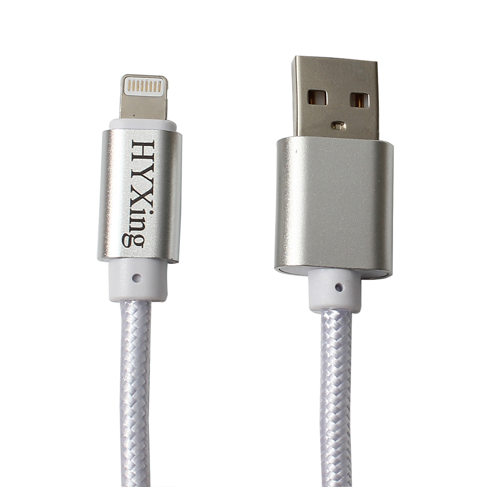 HYXing USB cables,5 Pack 8-INCH USB Data Cable Quick Charger.