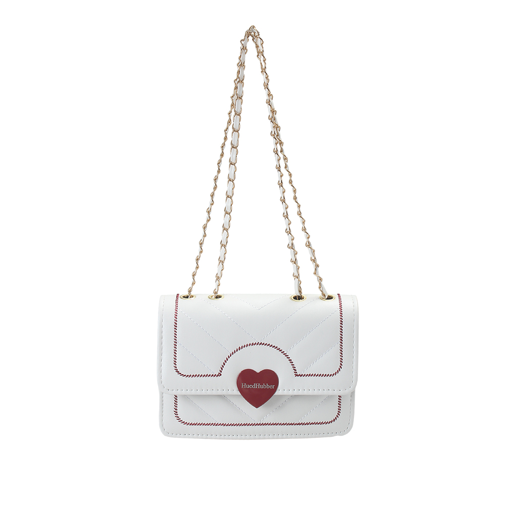 HuedHubber Cross body bag, chain bag, one shoulder and diagonal cross mini leisure bag