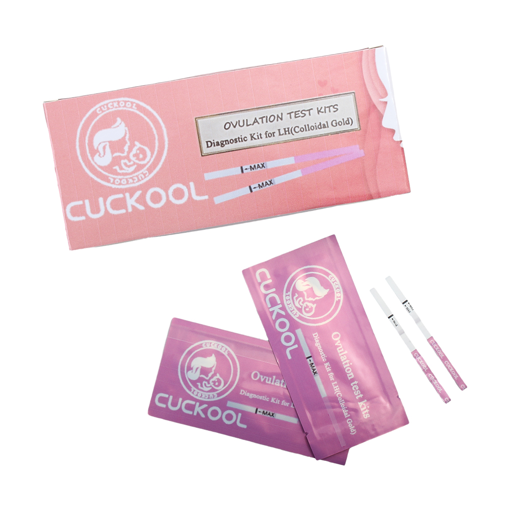 CUCKOOL Ovulation test kits, 20 Ovulation Predictor kit with 20 Urine Cups – Fast & Convenient Fertility Tracking | High Accuracy Ovulation Test Kit