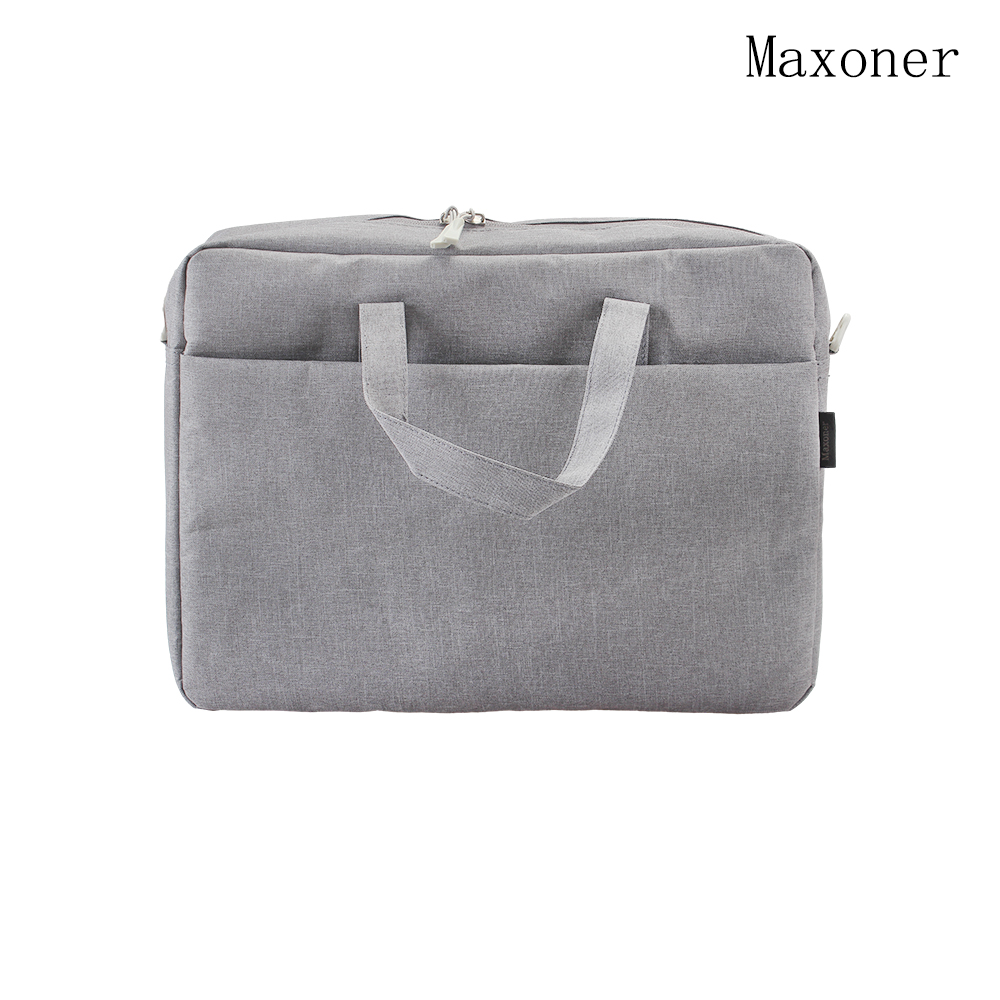 Maxoner Briefcase Computer Case 16 inch Diagonal Straddle Handheld Thickened Computer Case