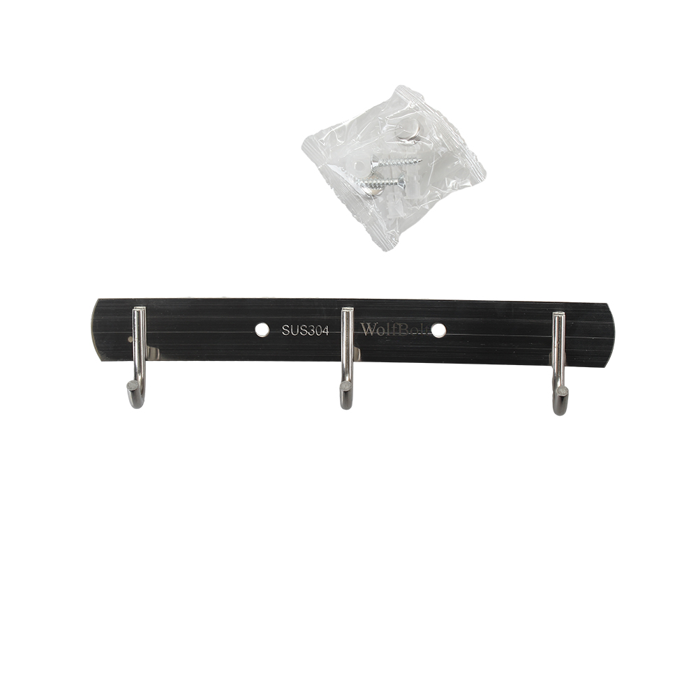WolfBolt Clothes hooks of metal , 304 stainless steel perforated hook, multi-purpose