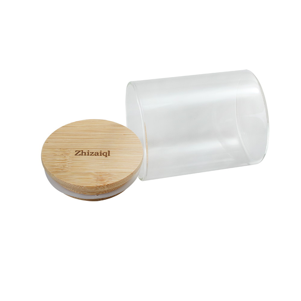 Zhizaiql Household or kitchen containers, glass jars, various storage category jars, sealed jars (18.6 OZ)