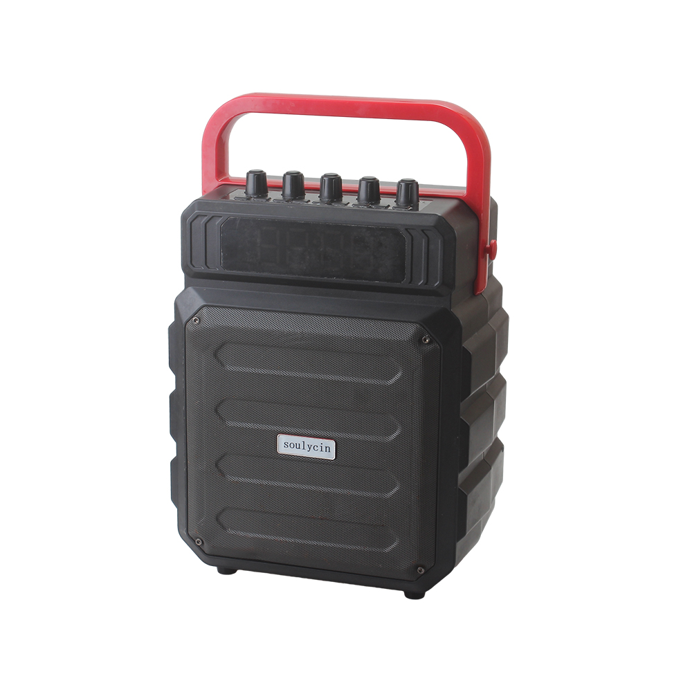 soulycin Speaker indoor and outdoor camping square dance suitcase speaker wireless Bluetooth intelligent speaker