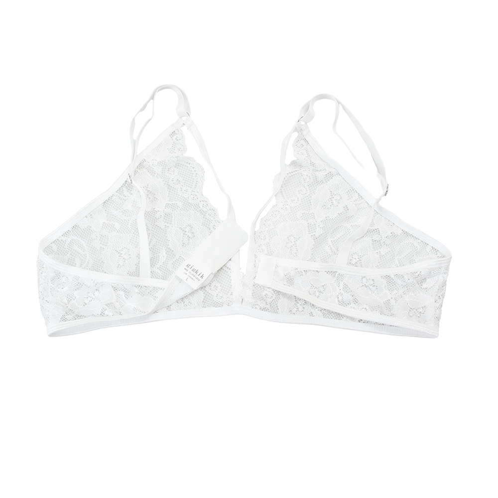 Gigkik Women's two-piece lingerie set, featuring sexy lace mesh ultra-thin breathable underwear