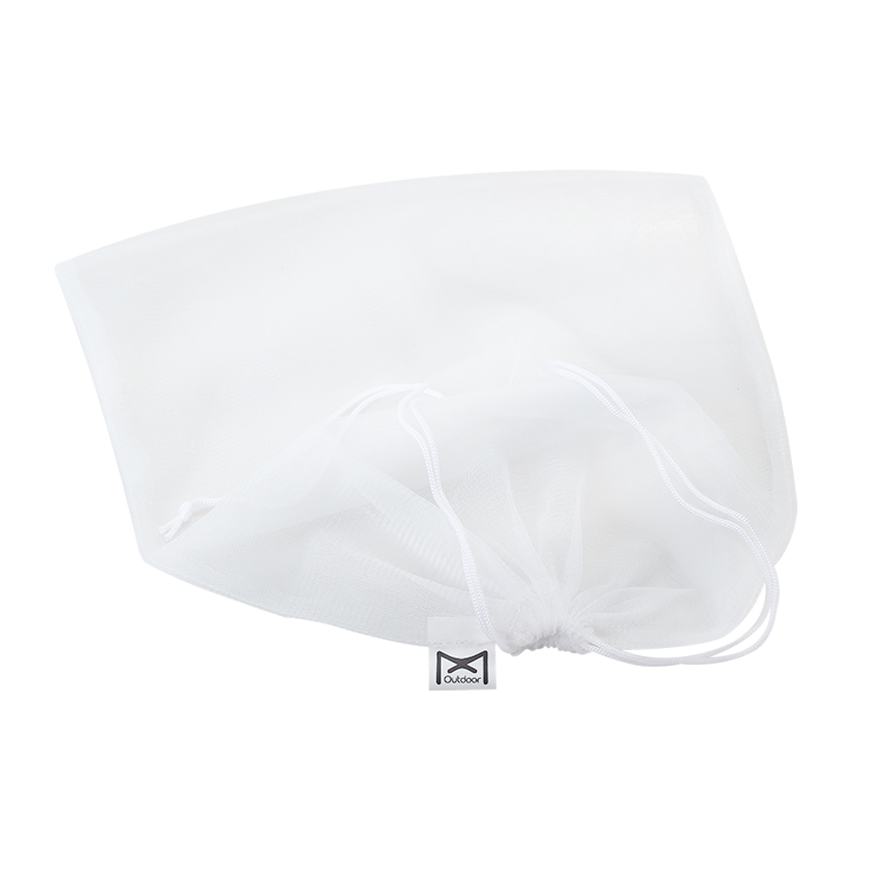 M OUTDOOR 5Pcs Mesh Drawstring Bag,16 x 20 Inch Storage Mesh bags, Heavy Duty Nylon Net Bags for Gym Hiking Swimming Soccer Ball Basketball Beach Toys Laundry Etc ﻿ ﻿