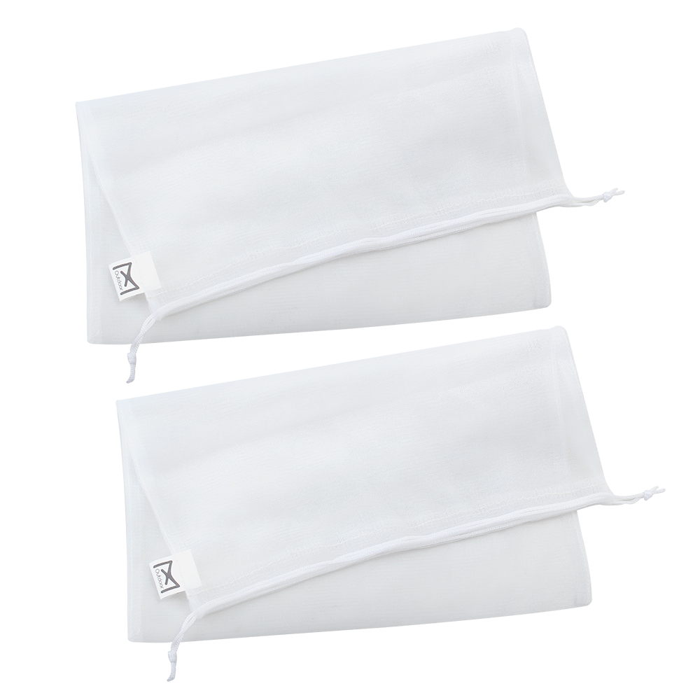 M OUTDOOR 5Pcs Mesh Drawstring Bag,16 x 20 Inch Storage Mesh bags, Heavy Duty Nylon Net Bags for Gym Hiking Swimming Soccer Ball Basketball Beach Toys Laundry Etc ﻿ ﻿