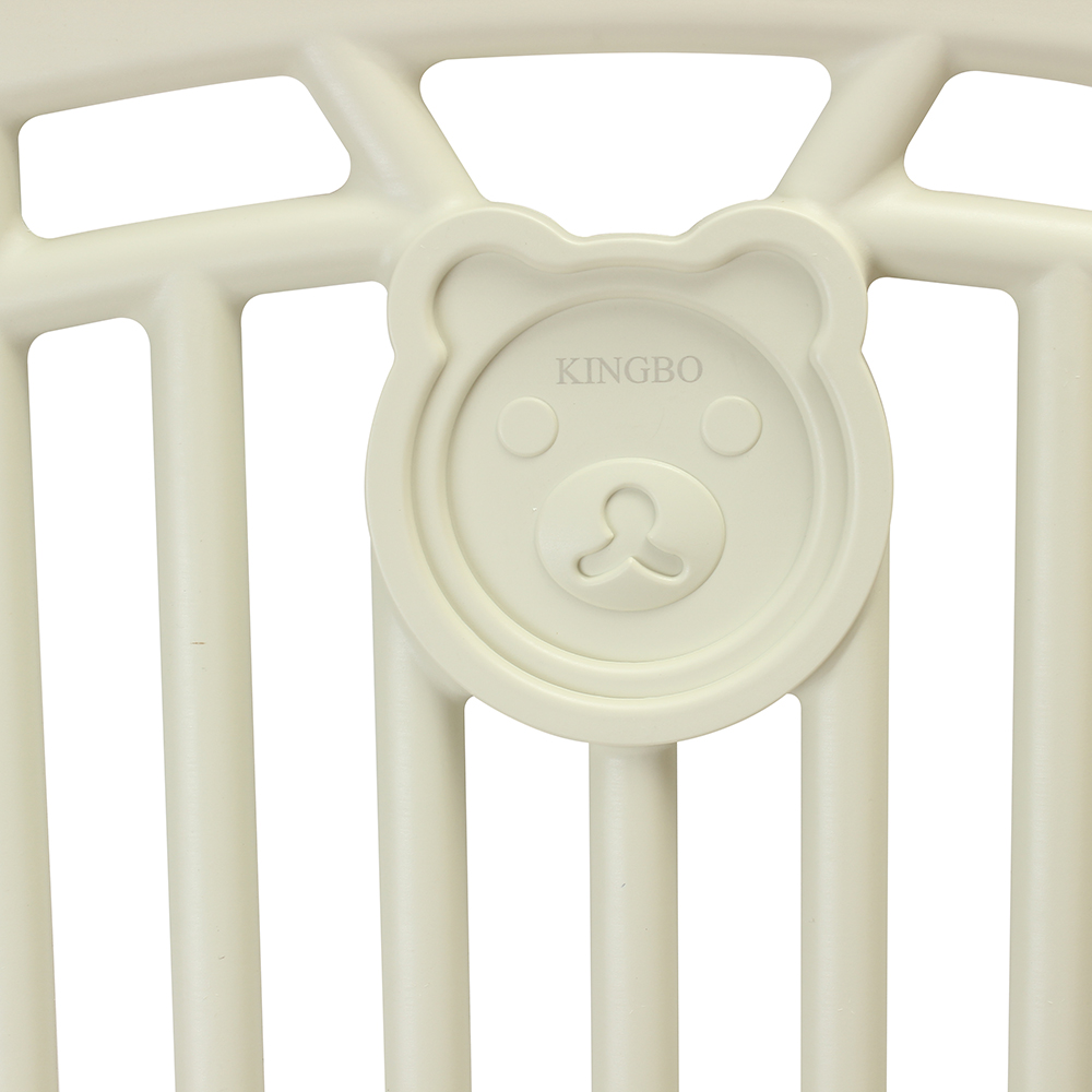 KINGBO Non metallic safety doors for infants, children, and pets,HDPE material fences, indoor and outdoor free splicing ﻿