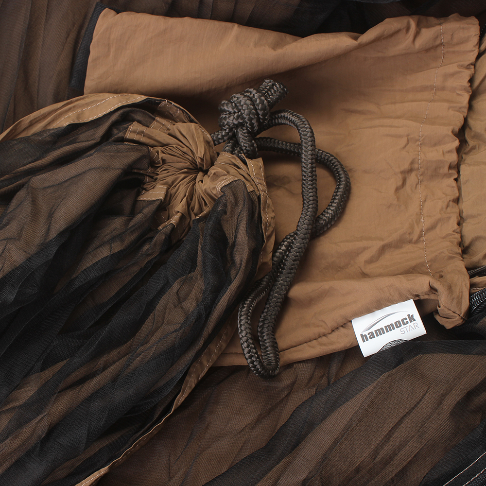 HAMMOCK STAR outdoor hammock, Nylon Lightweight Portable Hammock with mosquito net,for Outdoor Travel,Hiking,Backpacking,Hunting,Camping ﻿