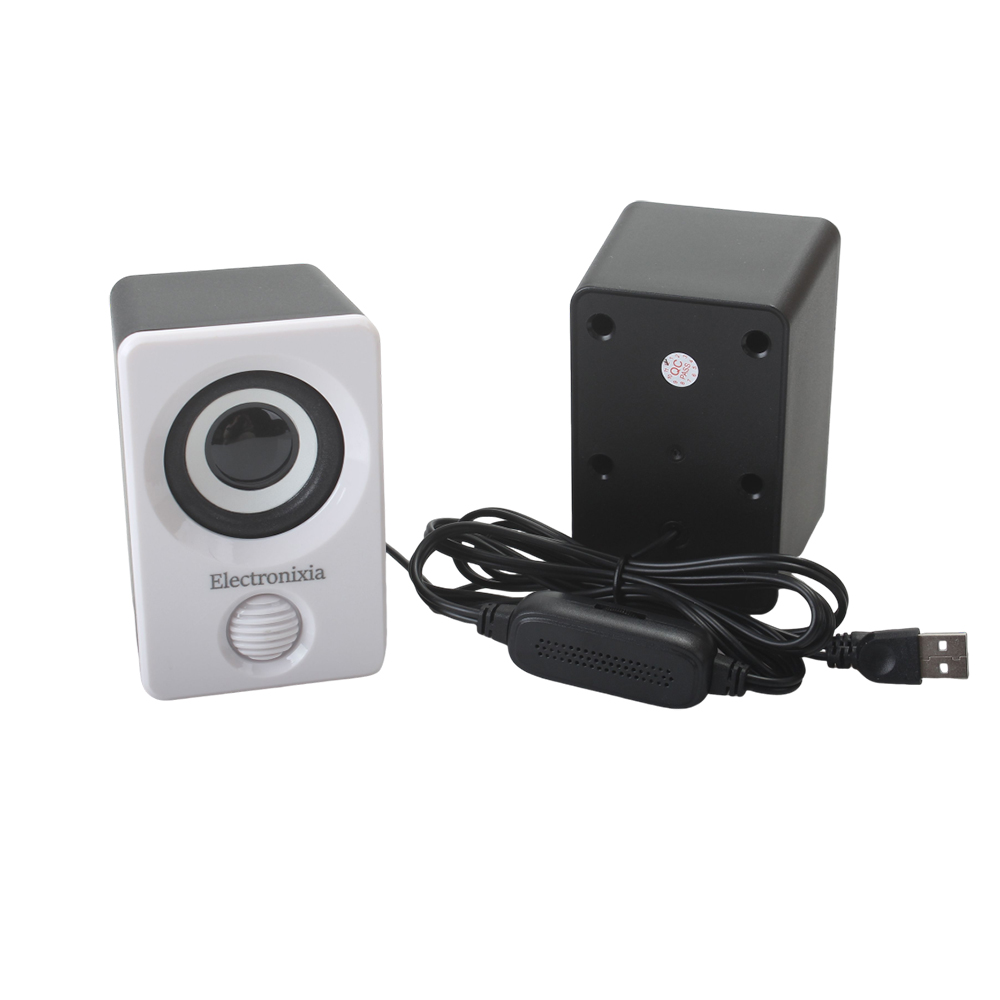 Electronixia Loud speakers,3.5 mm Audio and USB Interface,Portable Mini Speaker for Laptop PC Phones Tablets Gaming Speakers