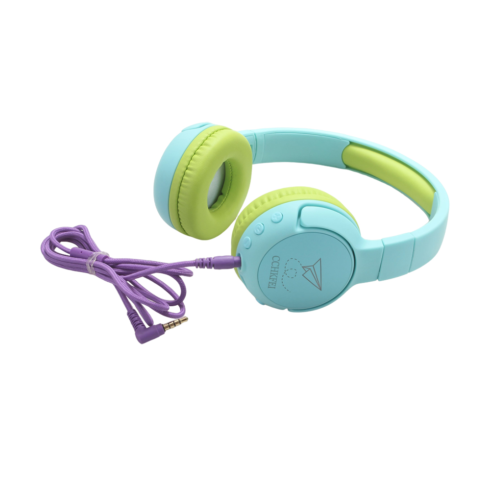 CCHKFEI Earphones, wired headphones, desktop computer specific HiFi stereo headphones, foldable Product details: Immersive Hi-Fi Stereo Sound: Immerse yourself in the world of music with our over-ear headphones, delivering high-fidelity stereo sound fo