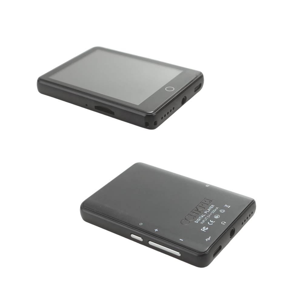 CCHKFEI MP3 portable media player, 1.8-inch screen, Bluetooth 5.2 touchscreen, music player, compact and convenient