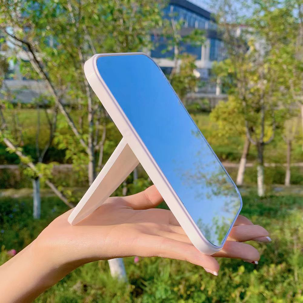 easehold High definition single-sided mirror, makeup mirror, household folding square mirror