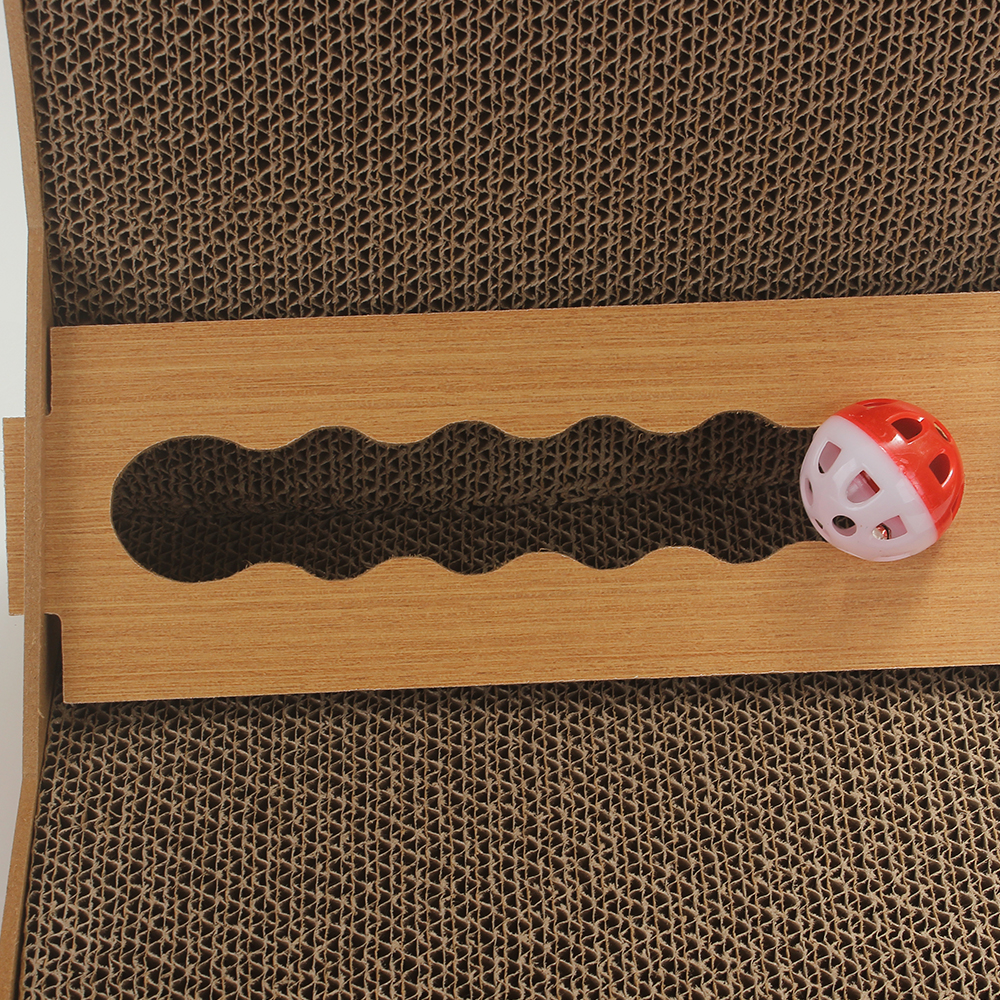 easehold L-shaped cat scratch board indoor protective furniture cat scratch board cardboard