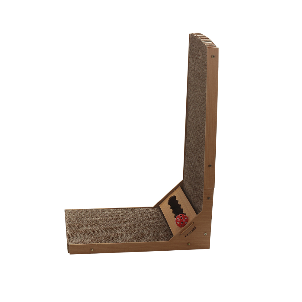 easehold L-shaped cat scratch board indoor protective furniture cat scratch board cardboard