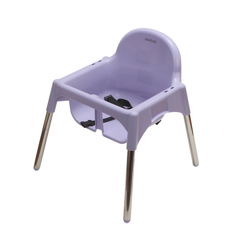 easehold Baby high chair feeding stool with safety belt, Light Weight Portable Compact High Chair