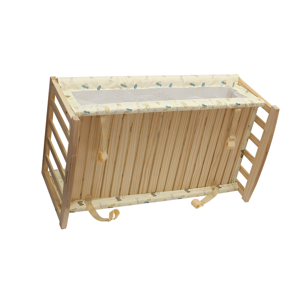 easehold Solid wood baby cribs for babies, parallel crib, mini guardrail bed