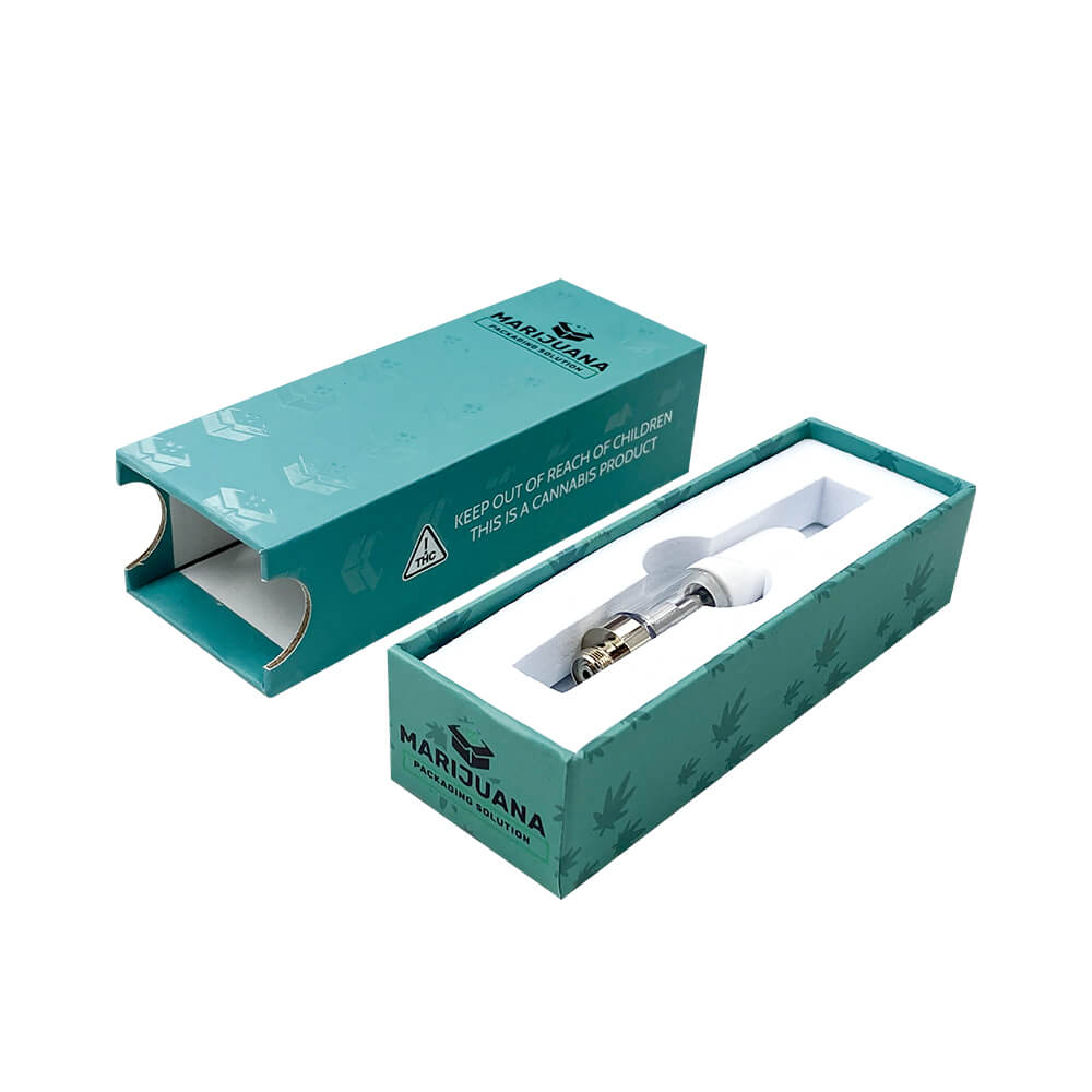 MARIJUANA PACKAGING SOLUTION Windowless CR Packaging Box for Cartridges
