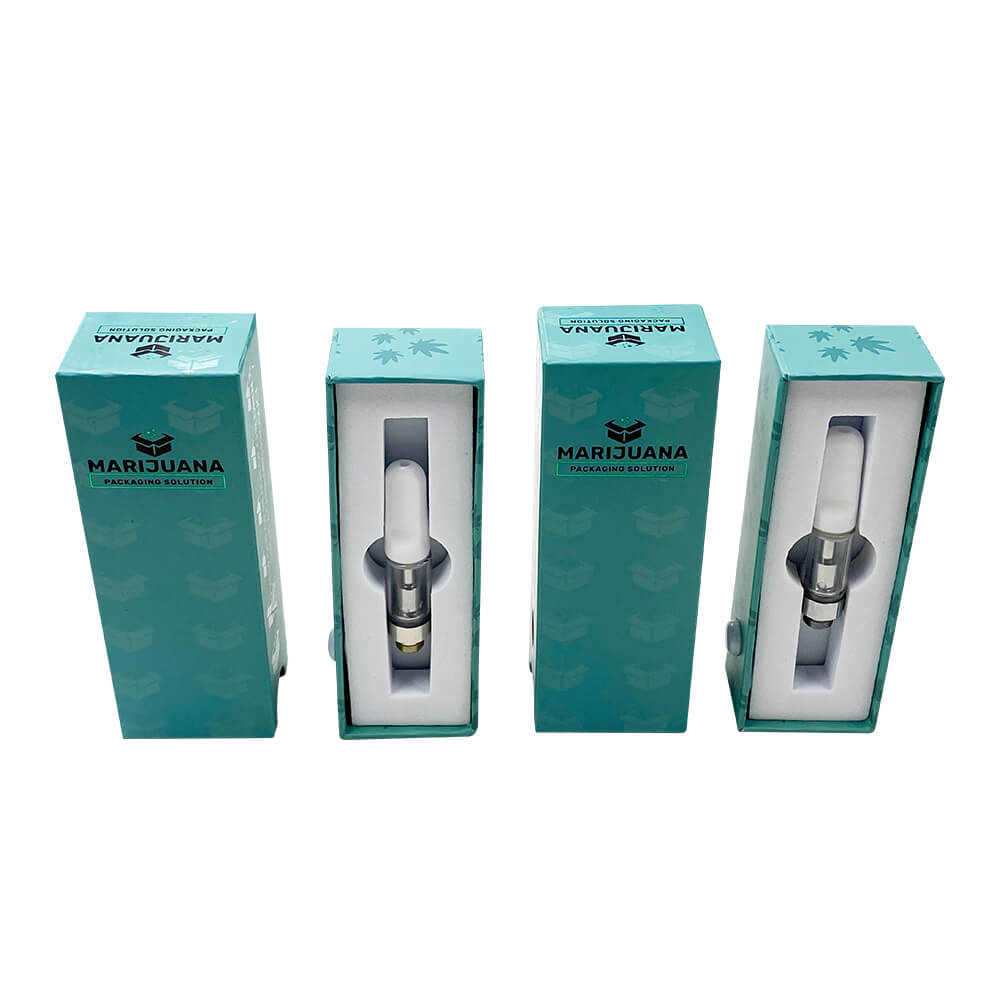 MARIJUANA PACKAGING SOLUTION Windowless CR Packaging Box for Cartridges