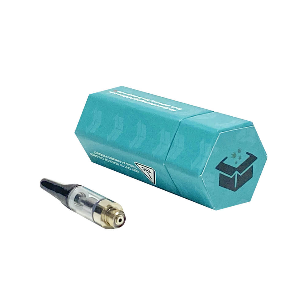 MARIJUANA PACKAGING SOLUTION Child-proof Hexagon Cartridge Box