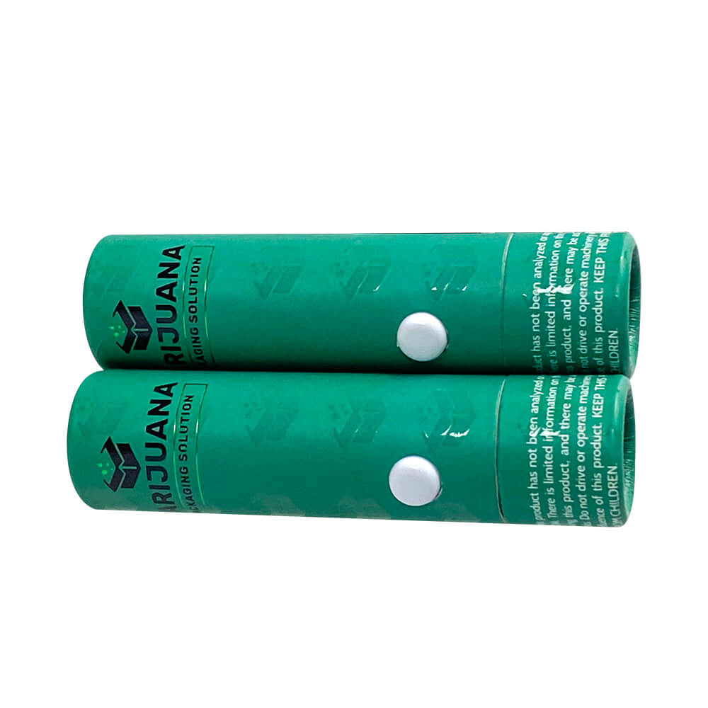 MARIJUANA PACKAGING SOLUTION Patented Child Resistant Cardboard Tube