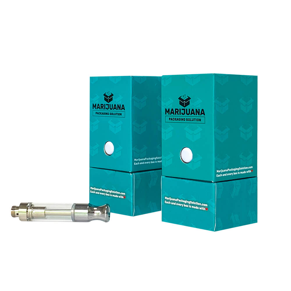 MARIJUANA PACKAGING SOLUTION Childproof Vape Cart Cuboid Rigid Box