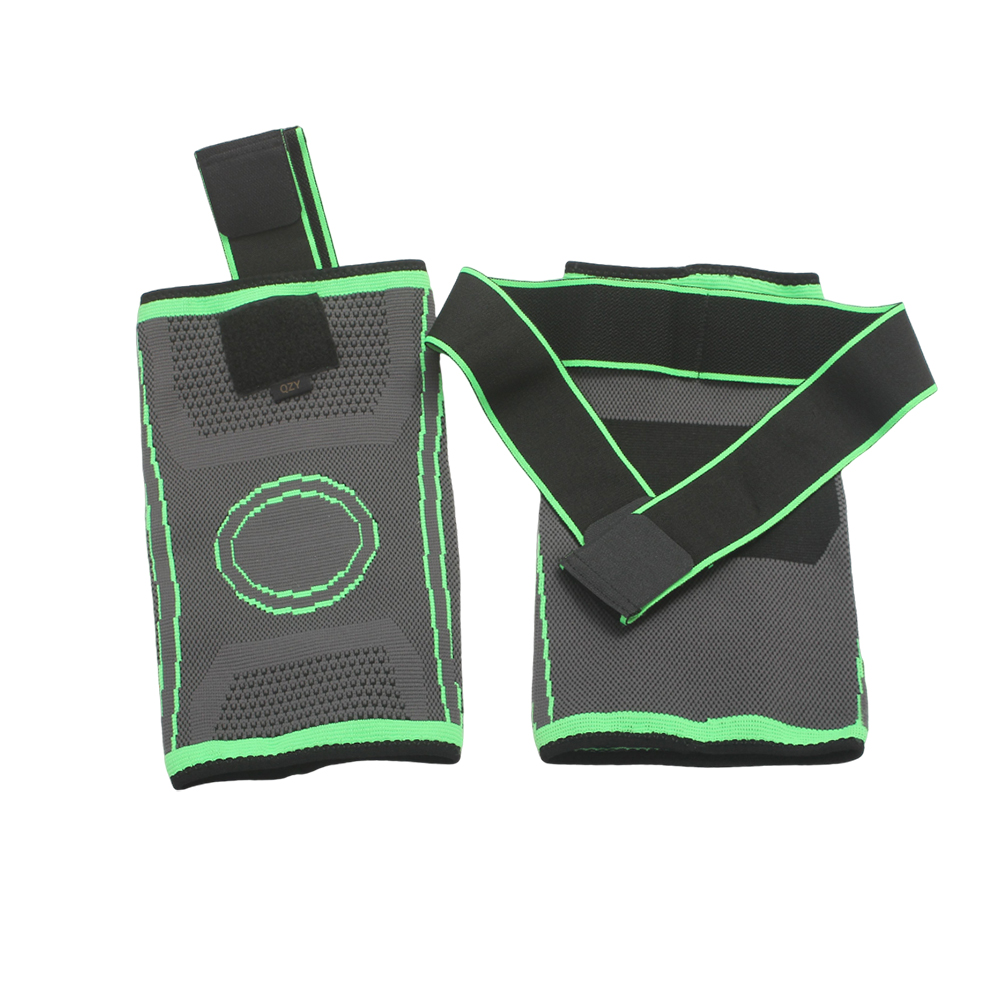 QZY Sports knee pads with knitted thin straps for running, cycling, fitness, mountaineering, anti slip knee pads