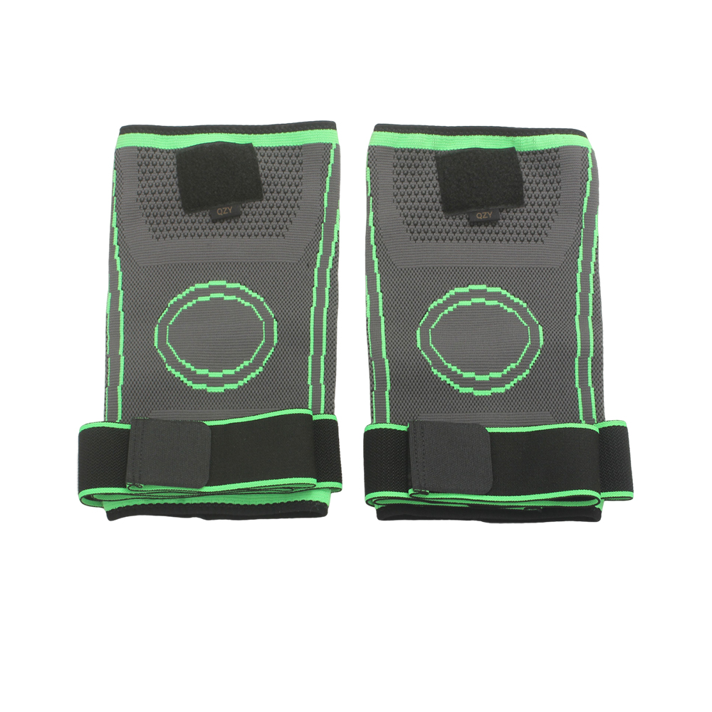 QZY Sports knee pads with knitted thin straps for running, cycling, fitness, mountaineering, anti slip knee pads QZY Sports knee pads with knitted thin straps for running, cycling, fitness, mountaineering, anti slip knee pads