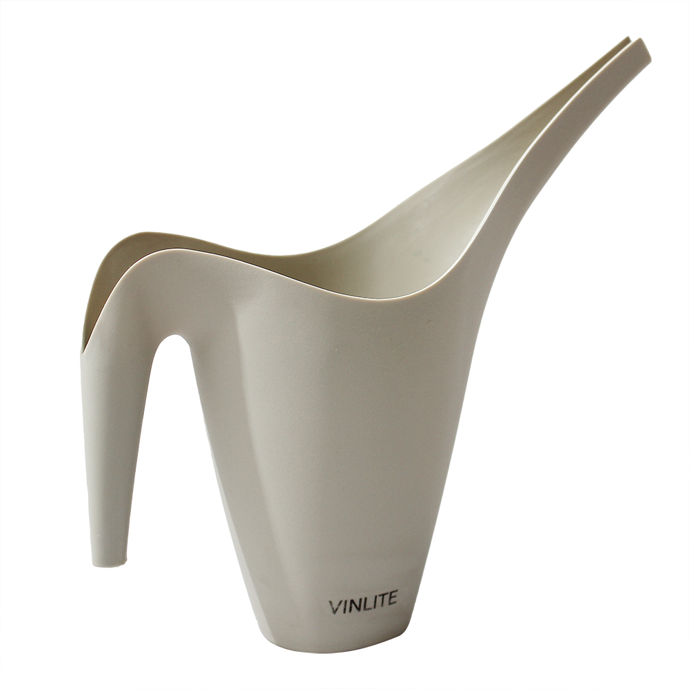 VINILITE Long-Mouthed Watering pots,1L Green Green Potted Potted Watering Kettle Gardening Tool (Grey)