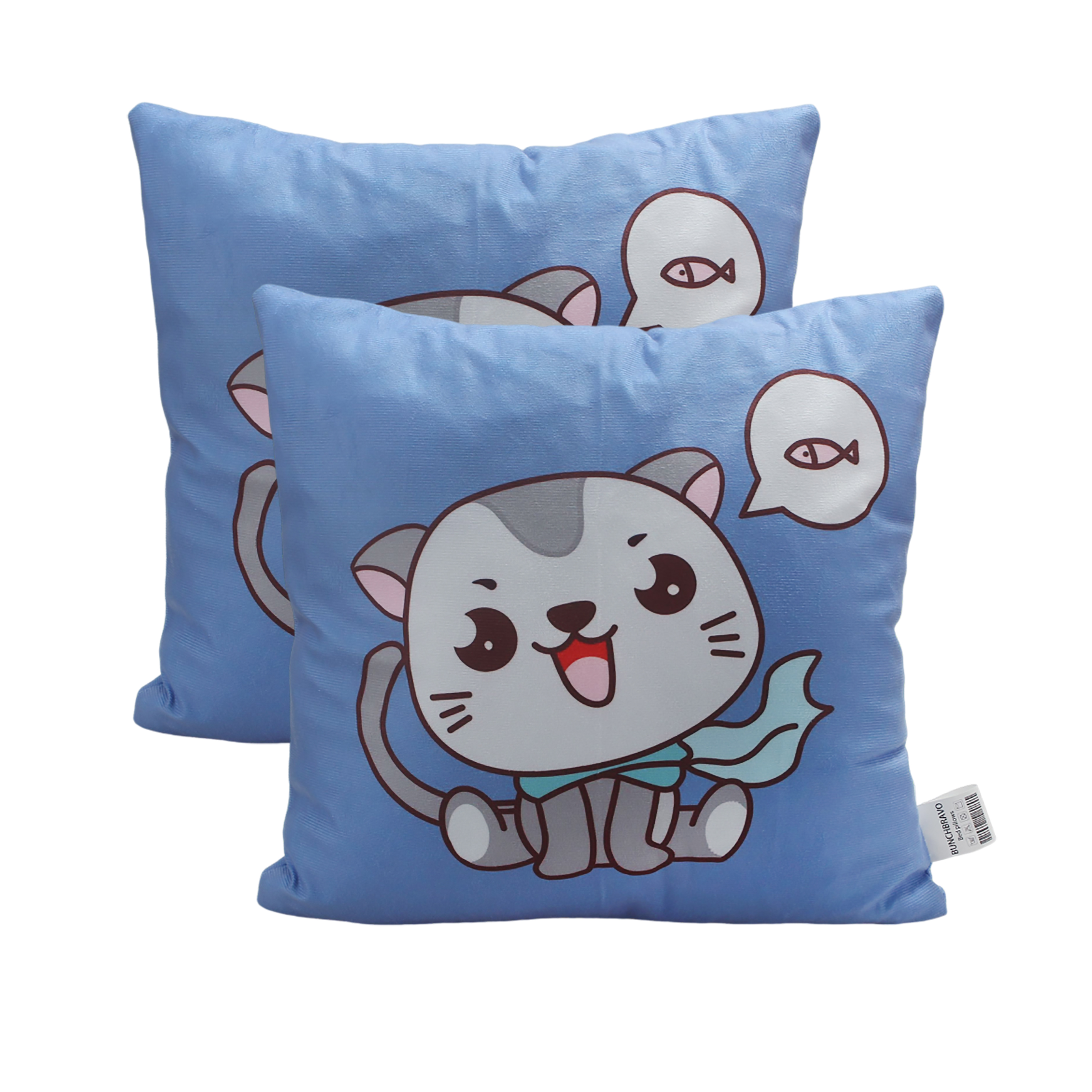 BUNCHBRAVO Bed Pillow Cartoon Plush Pillow Household Sofa Car Cushion Pillow 20X20 inches(2 Pack)