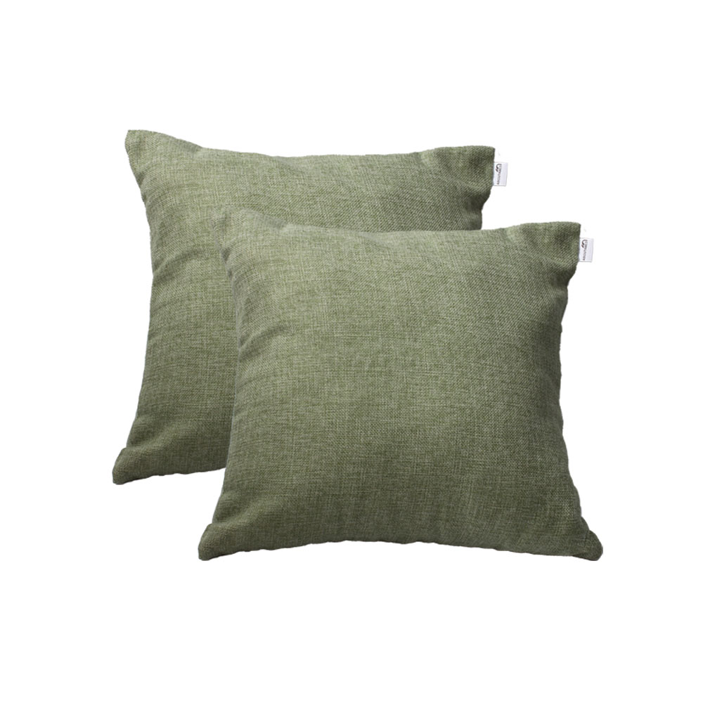 Aboutabed Set of 2 Linen Decorative Square Throw Pillow Covers for Sofa Couch Decoration,15.6x15.6 Inches(40cm) Aboutabed Set of 2 Linen Decorative Square Throw Pillow Covers for Sofa Couch Decoration,15.6x15.6 Inches(40cm)