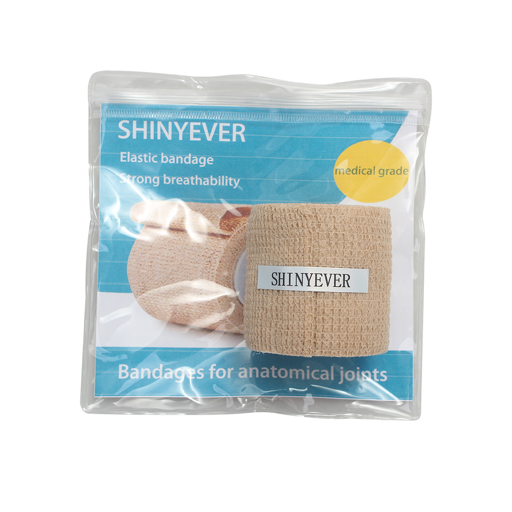 SHINYEVER Anatomical Joint Bandage, Medical Self-adhesive Elastic Breathable Wrapping Bandage,Athletic wrap Bandage for Hand, Knee, and Ankle