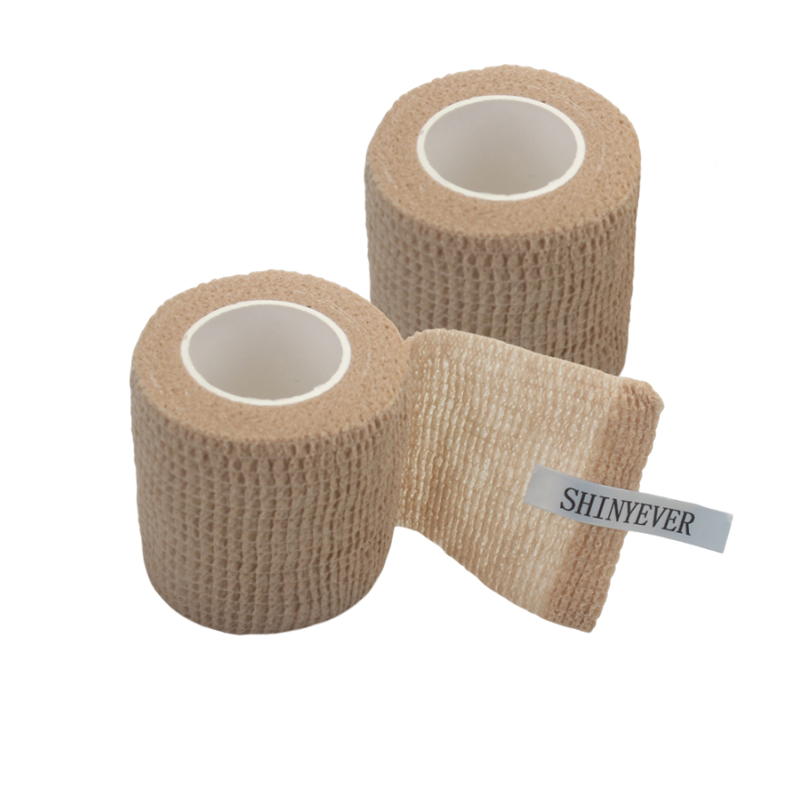 SHINYEVER Anatomical Joint Bandage, Medical Self-adhesive Elastic Breathable Wrapping Bandage,Athletic wrap Bandage for Hand, Knee, and Ankle