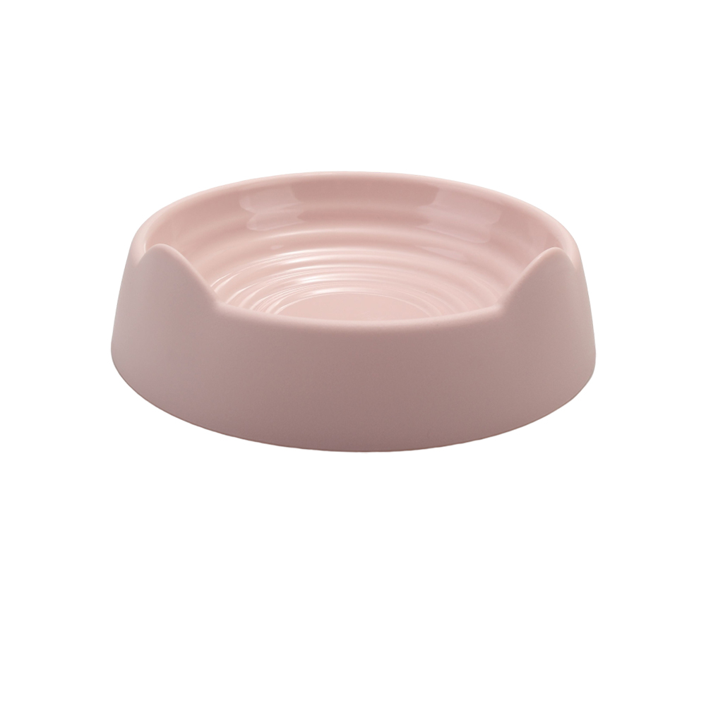 ZenLuxe Pet tableware,PP Pet Bowl with Thread,Feeding Bowl for Cats Dog