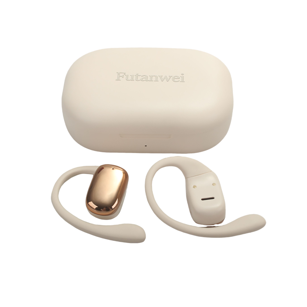 Futanwei Headphones,Bluetooth Earphone Wireless Non In Ear Sports Earphones for Mobile Phones and IPads