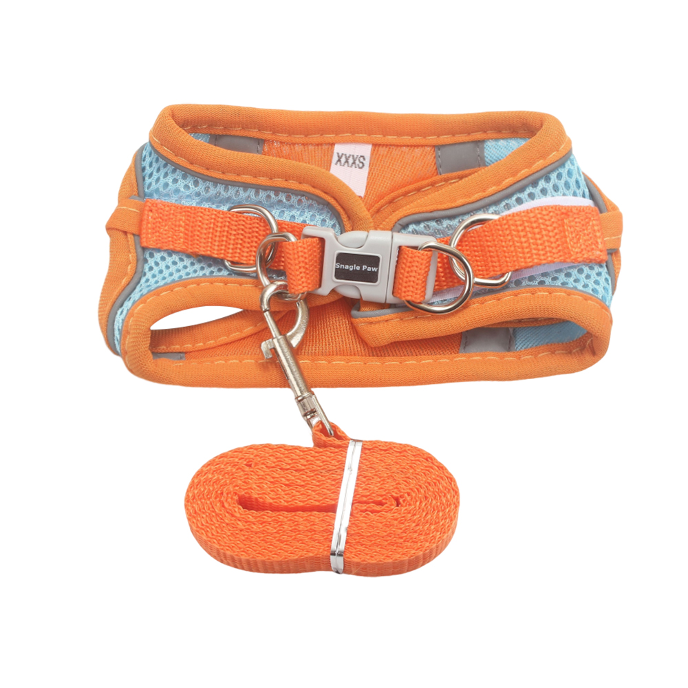 Snagle Paw Pet straps for dogs, small dog vests, cat and puppy universal walking dog straps, traction ropes