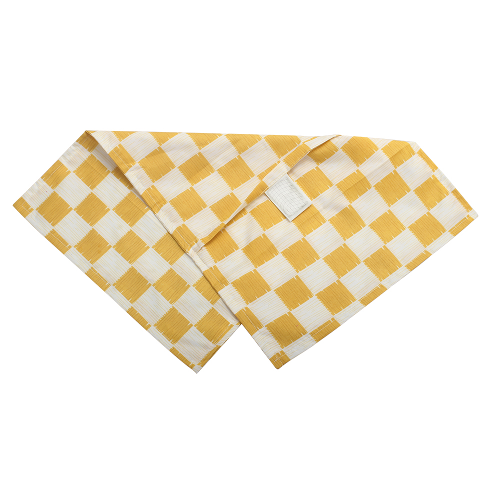 Pillow Cases Set of 2, Yellow White Gingham Design Pillowcase for Sofa Bedroom Bed (20"x30")