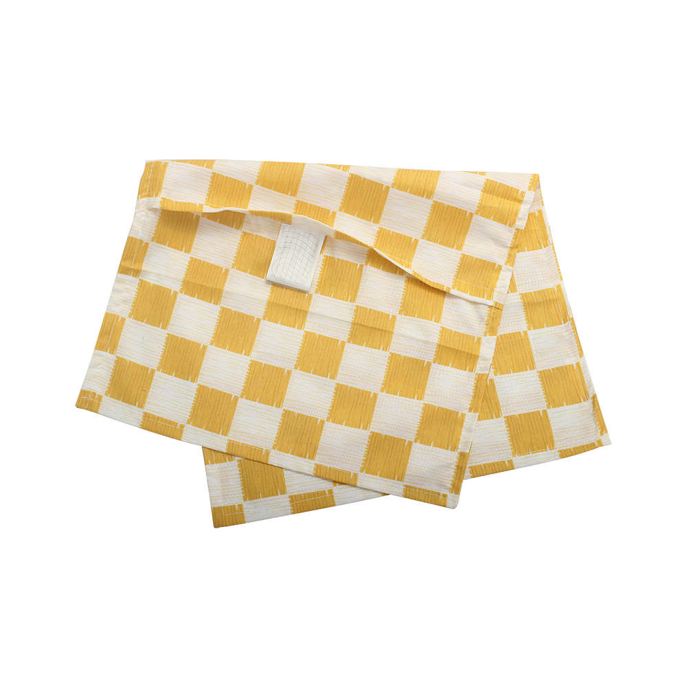 Pillow Cases Set of 2, Yellow White Gingham Design Pillowcase for Sofa Bedroom Bed (20"x30")