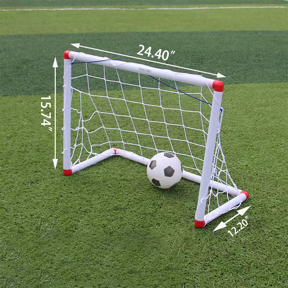 SHGYMY Mini Folding Soccer Goal Net Set,Portable Soccer Nets and Ball, for Backyard Kids Sport Game