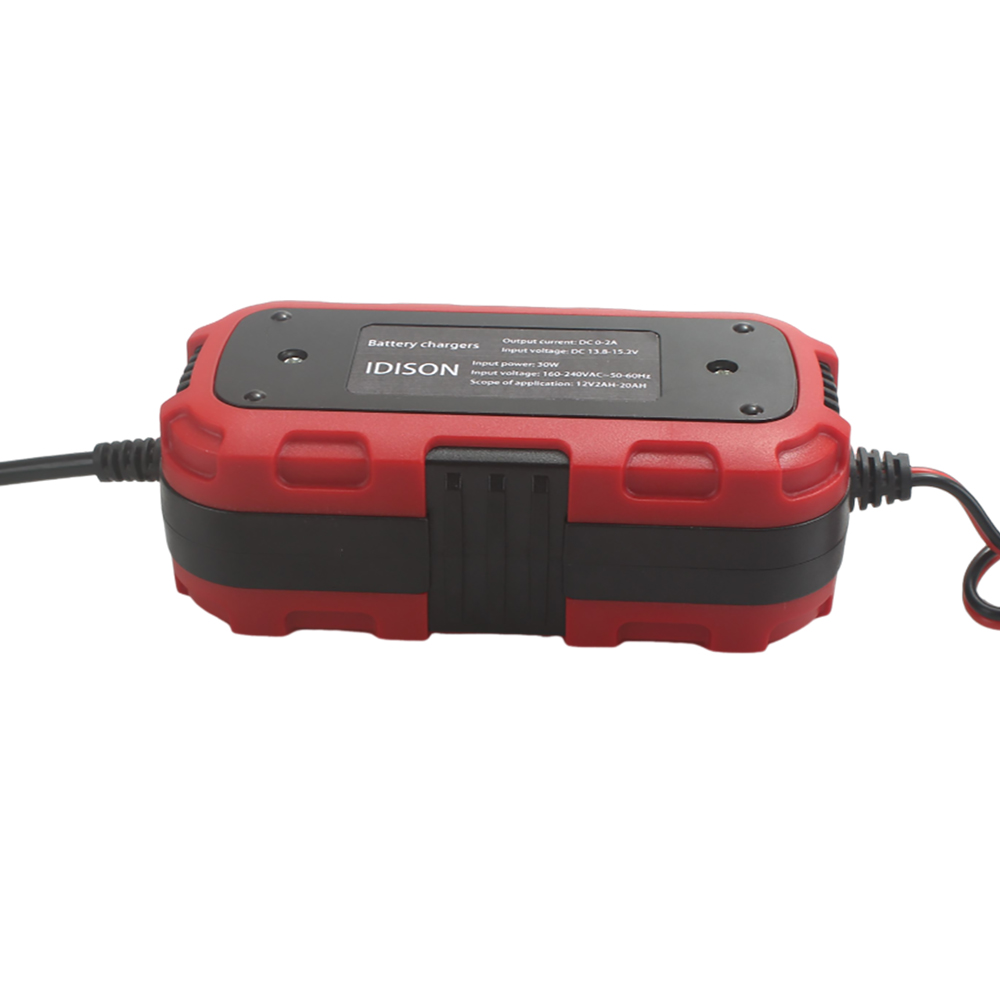 IDISON Battery Charger Motorcycle Battery Charger 12V Battery Automatic Universal Charger ﻿