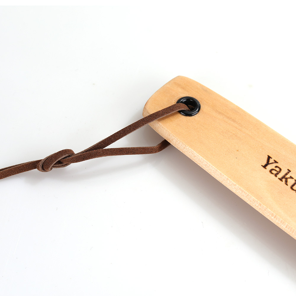 Yakucho wood Shoe Horn,Perfect Shoe Horns for Men, Women, Kids - Travel Shoe Horn(23x3.7CM)