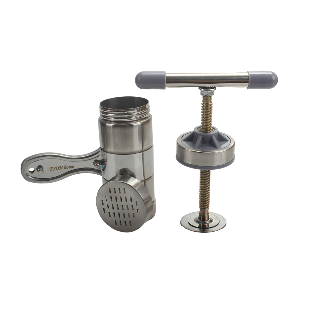 ESON HOME Noodle Making Machine, Manual Noodle Press, Stainless Steel Household Noodle Press ﻿